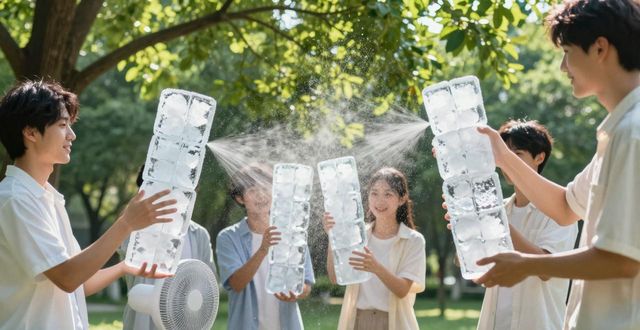 大冰块降温方法_潼南夏季防暑降温大冰块_大冰块户外活动使用时长